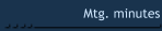Mtg. minutes
